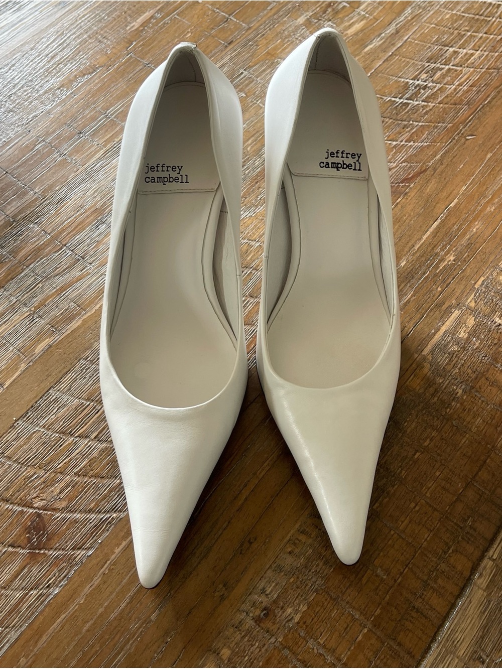 Jeffrey Campbell White Heels
